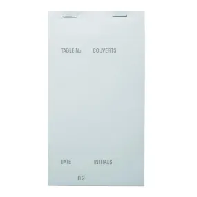 Carbonless Waiter Pad Duplicate Large (Pack of 50) - G523