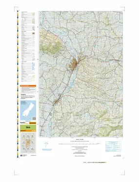 CF12 - Gore Topo50 map