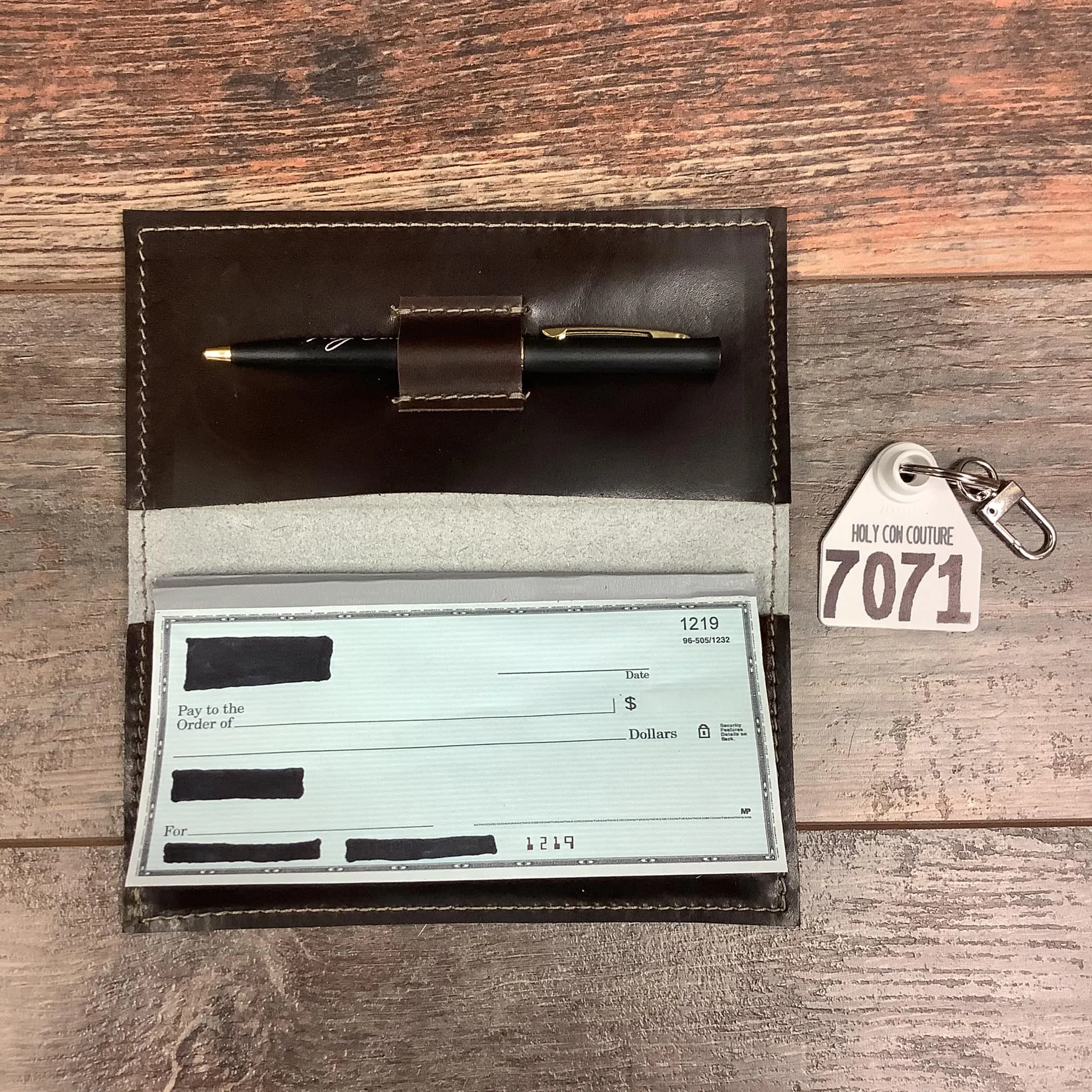 Checkbook Cover - #7071