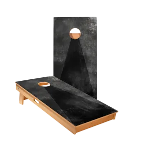 Classic Triangle - Black Star Cornhole Boards