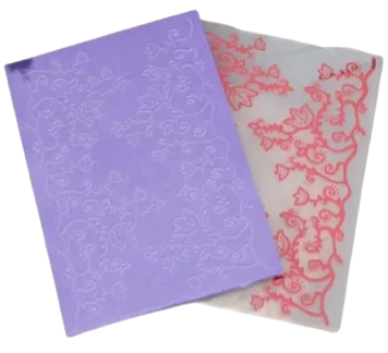 Craft - embossing folder - swirls