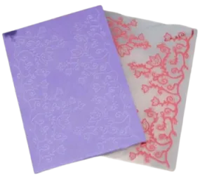 Craft - embossing folder - swirls
