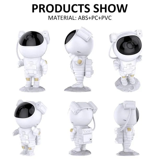 Creative Astronaut Galaxy Starry Sky Projector Nightlight USB for Bedroom