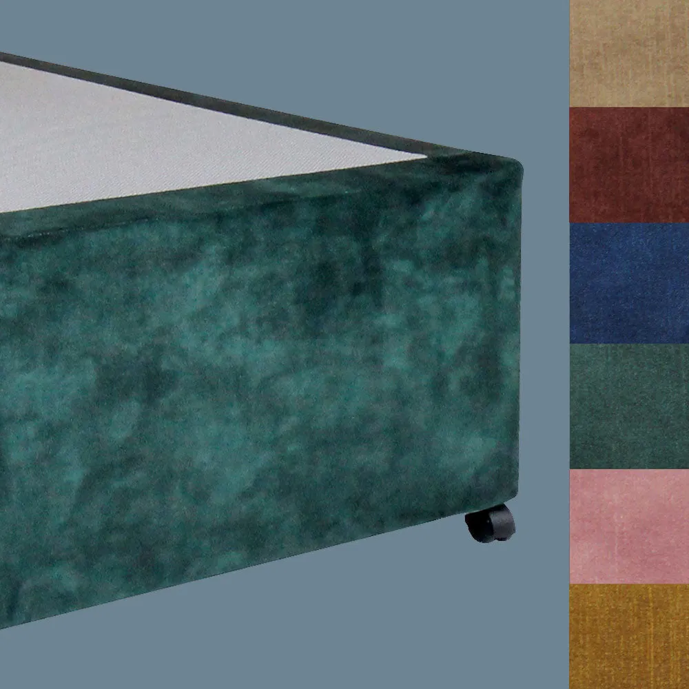 Deep Sprung Divan Base - Velvet Range - Double