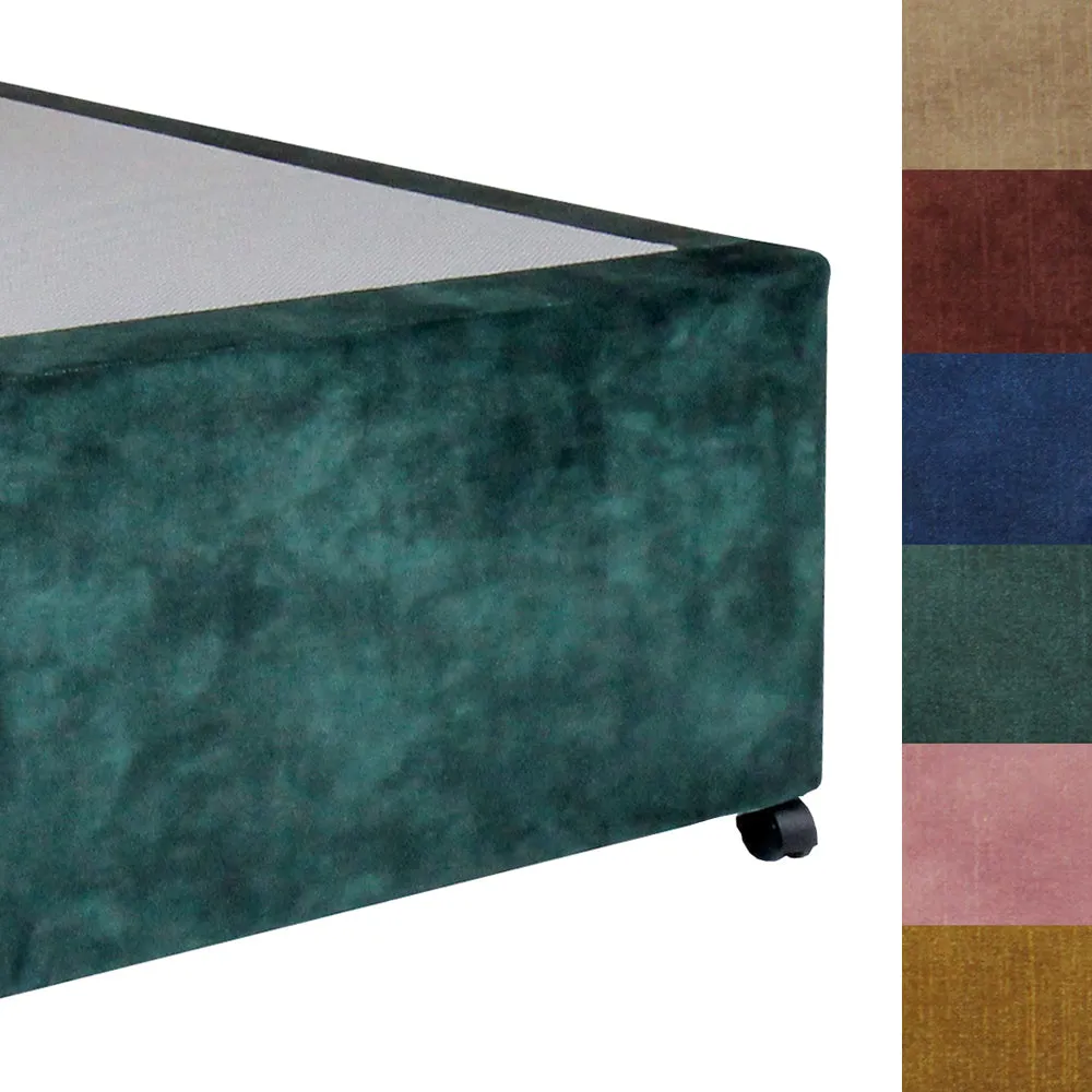 Deep Sprung Divan Base - Velvet Range - Double