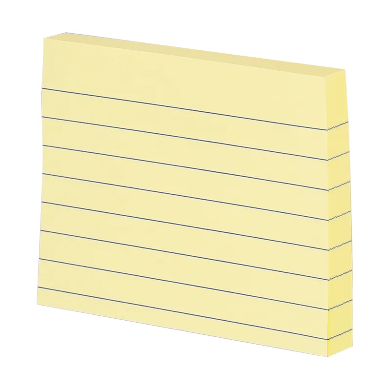 Deli To-do Notes 76x101mm 3''x4'' Yellow