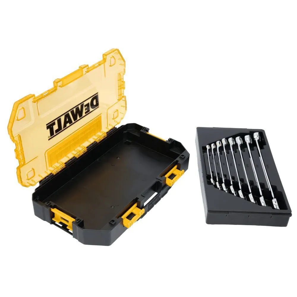 DeWalt DWMT45427 TOUGHSERIES 8-Piece SAE Combination Wrench Set