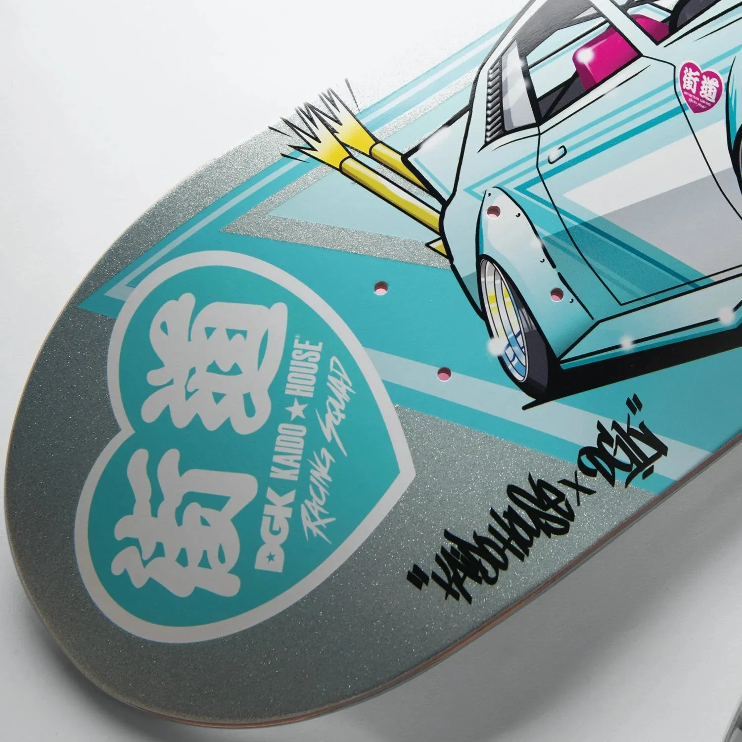 DGK x Kaido House Zokusha Deck - 8.25" Rainbow Glitter