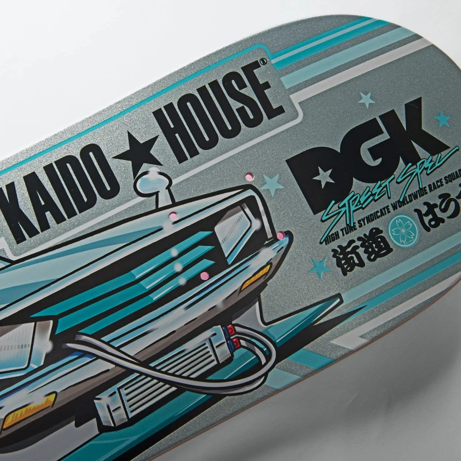 DGK x Kaido House Zokusha Deck - 8.25" Rainbow Glitter