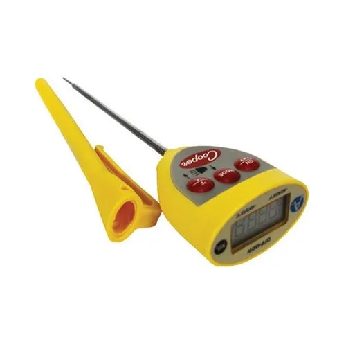 DIGITAL POCKET TEST THERMOMETER, TEMP: -40°C TO 232° C