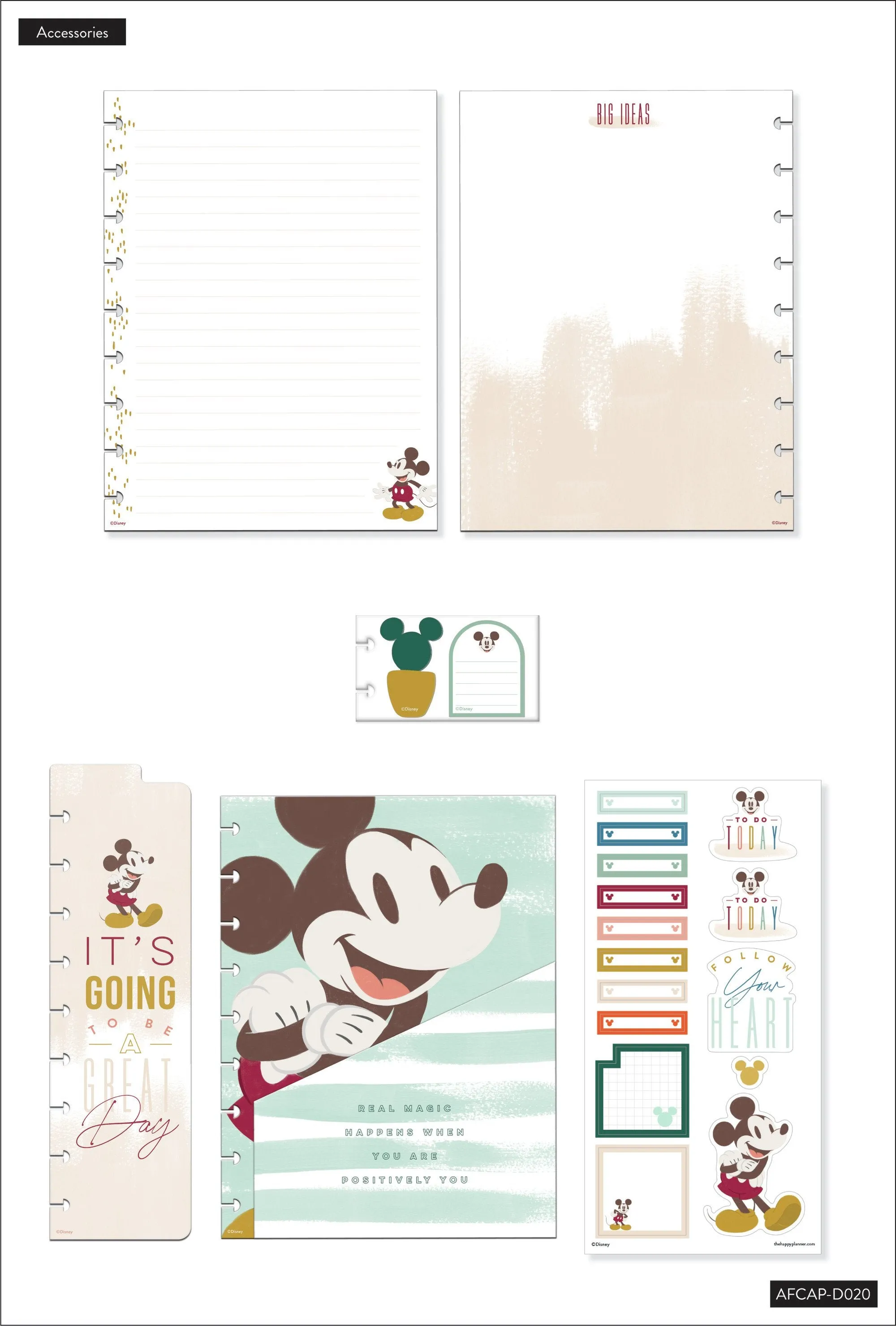 Disney © Oasis Mickey Classic Accessory Pack