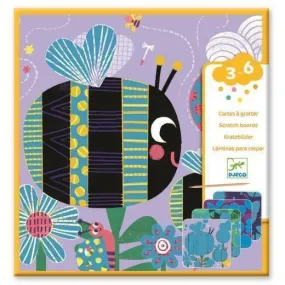 Djeco - Bugs scratch boards