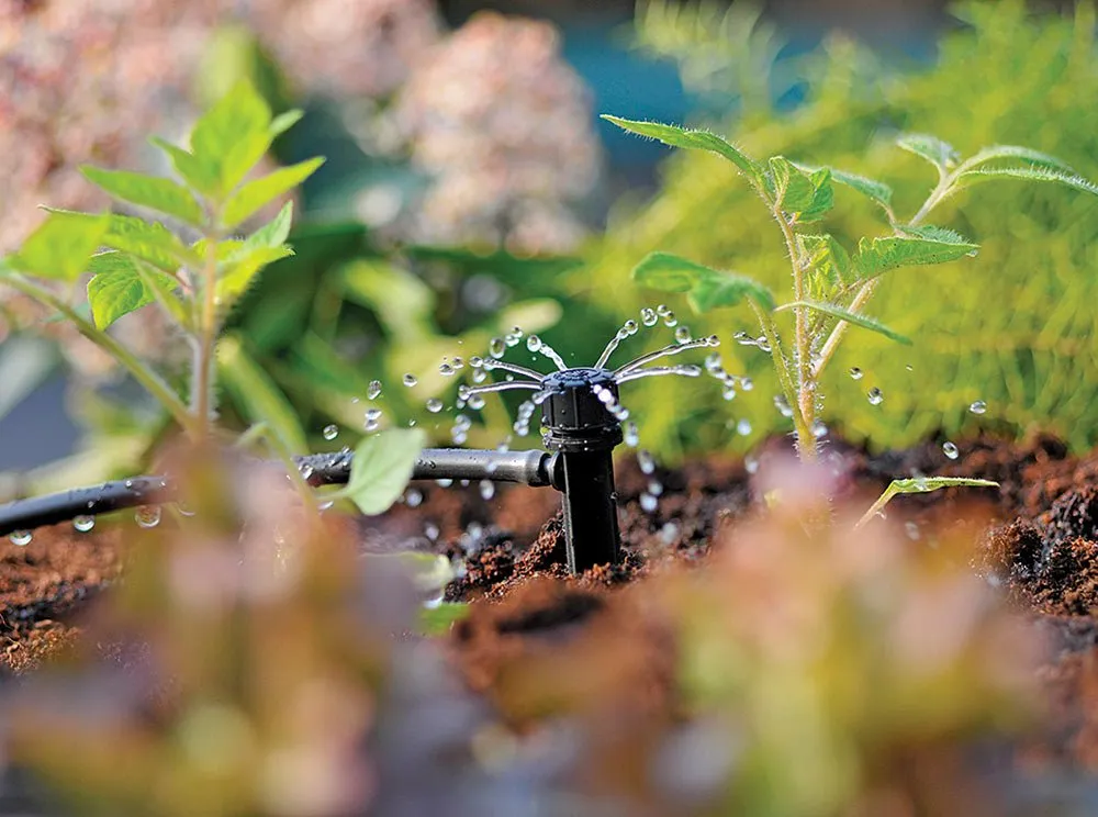 Drip Irrigation System - 50 Adjustable Dripper