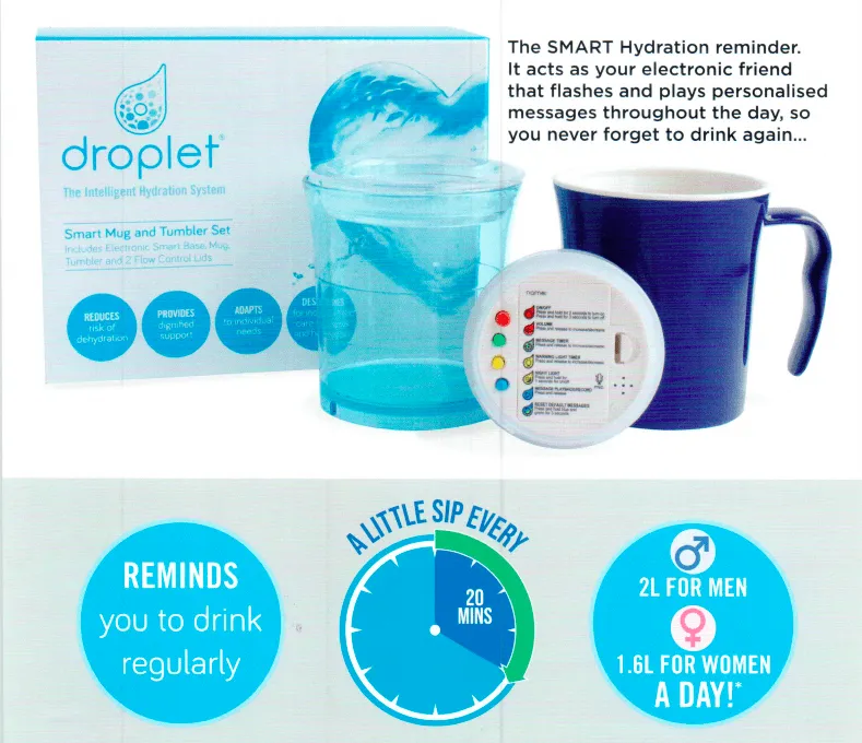 Droplet Hydration Reminder