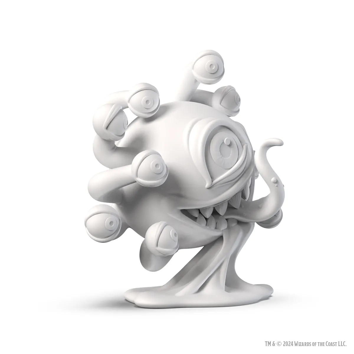 Dungeons & Dragons:  7" Resin Beholder Blank by Kidrobot