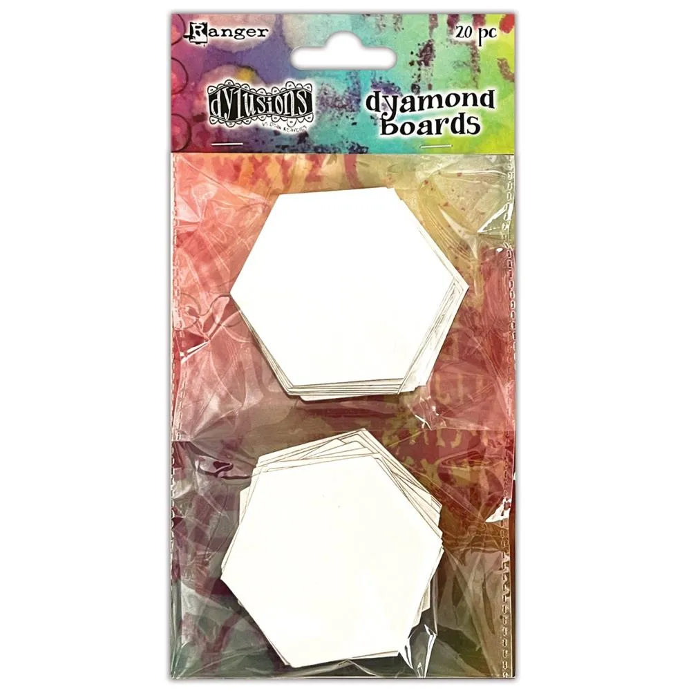 Dyan Reaveley Dylusions Dyamond Boards Hexagons
