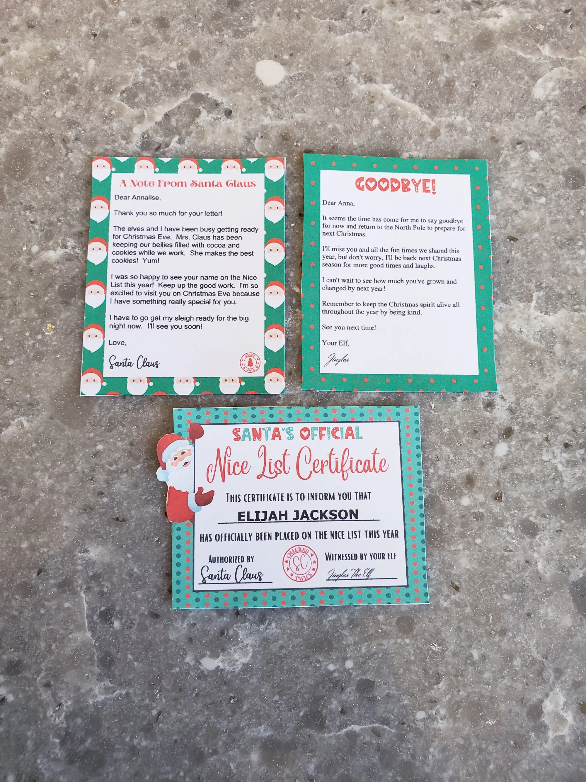Editable Elf Letter Printable Bundle