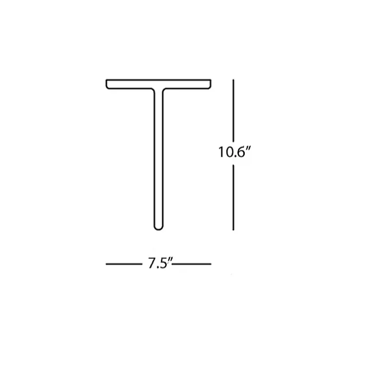 Elysée T shaped joint