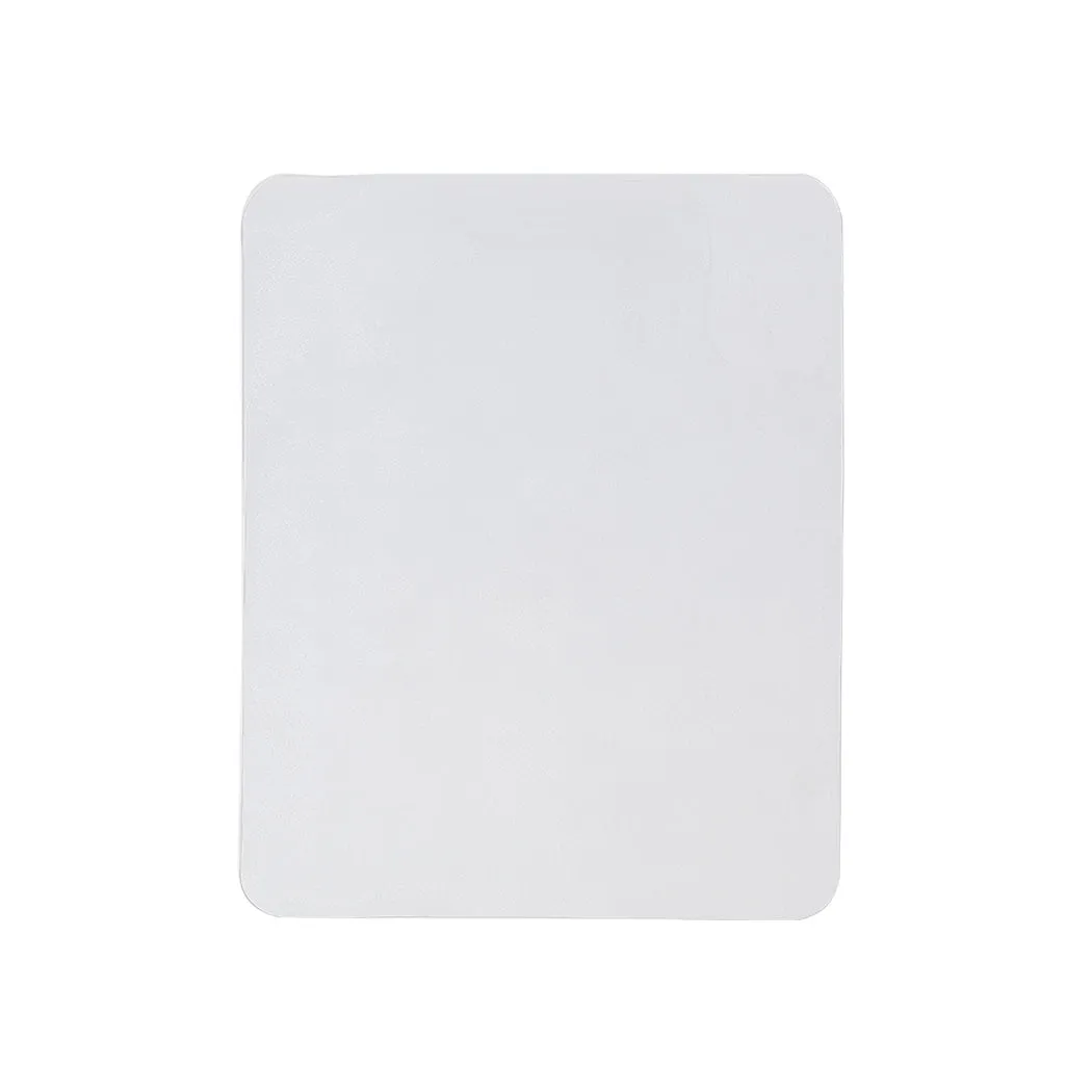 Esther 120x90 Home Office Chair Mat Room Computer Work Floor Protectors No Pins - Clear