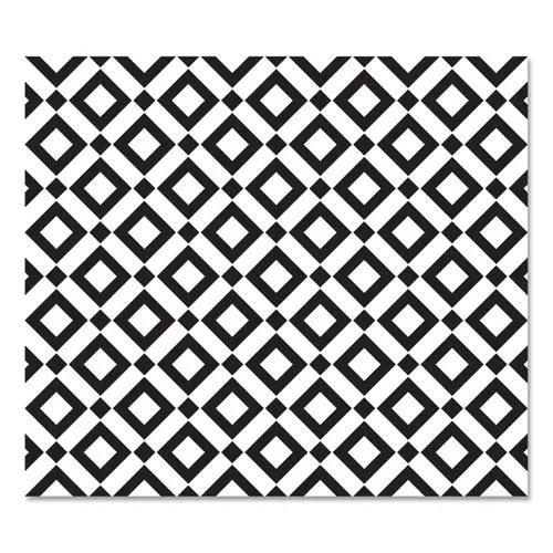 Fashionmat Chair Mat, Rectangular, 35 X 40, Diamonds