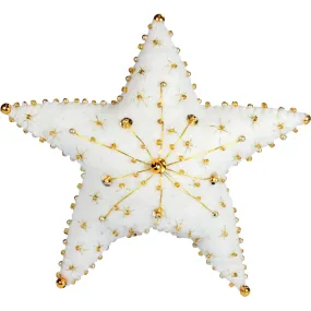 Felt Golden Star Tree Topper Wild Woolies