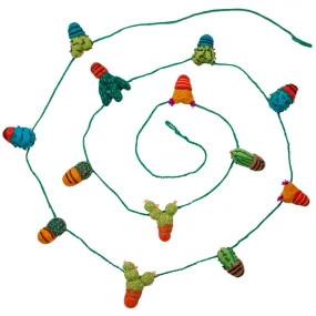 Felt Mini Cactus Garland Wild Woolies