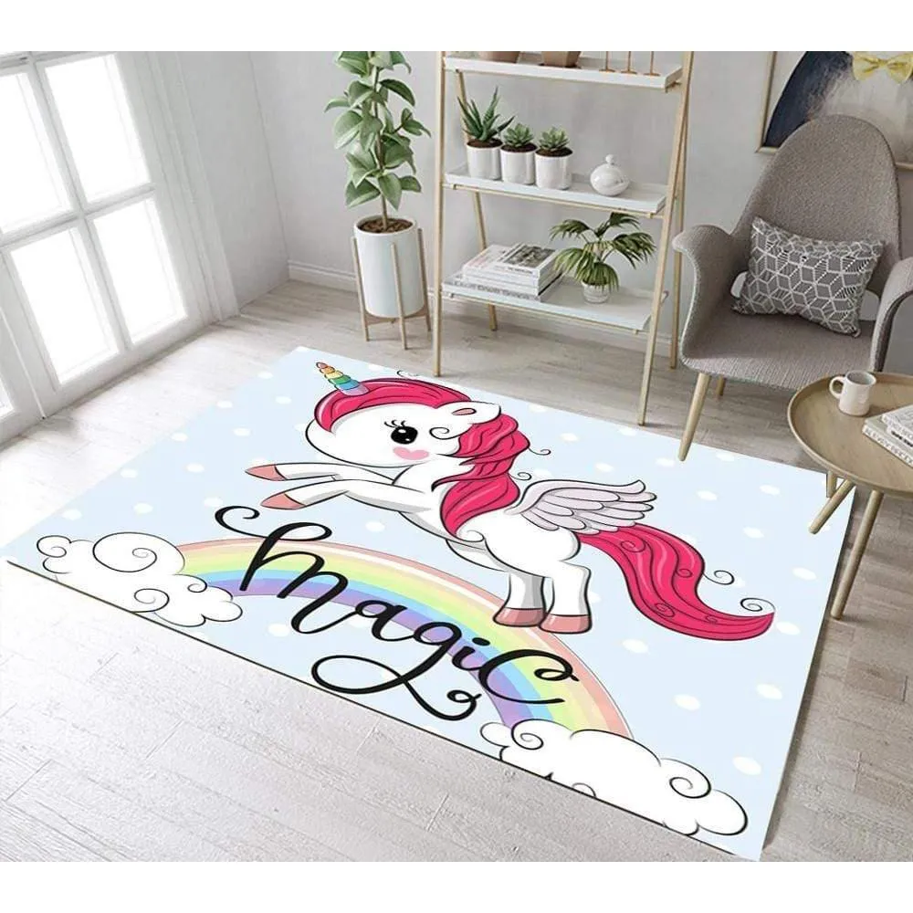 Flying Unicorn Rug