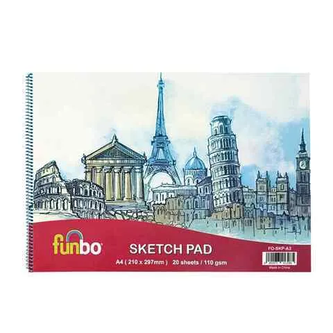 Funbo Sketch Pad 20 Sheets A3