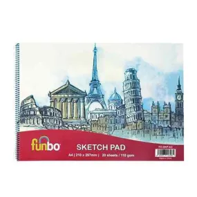 Funbo Sketch Pad 20 Sheets A3