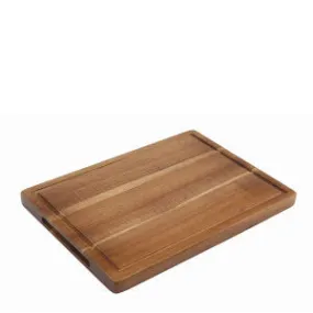 Genware Acacia Wood Serving Board 34 x 22 x 2cm- Pack 1