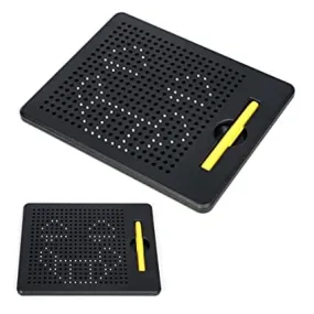 G.Fidel Magnetic Drawing Board Magnetic Pads - Erasable Magna Doodle Writing Drawing Pad for Kids - Includes a Pen & 10 Pattern Cards (380 Magnets) Toys for 6 Years Old Girls Boys