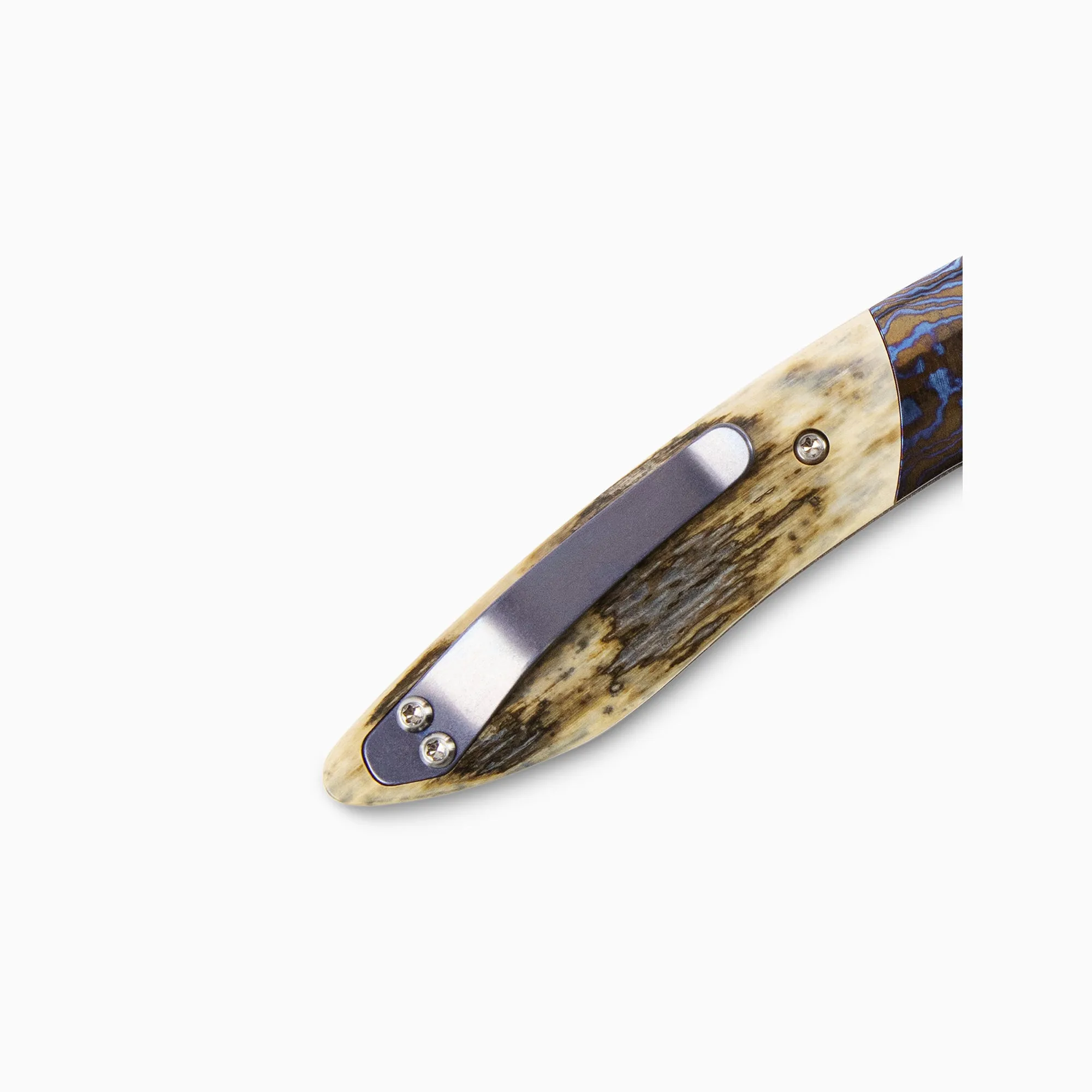 Glory Folder Semi-Custom #218 Mammoth Tusk - Timascus - Thor Damasteel