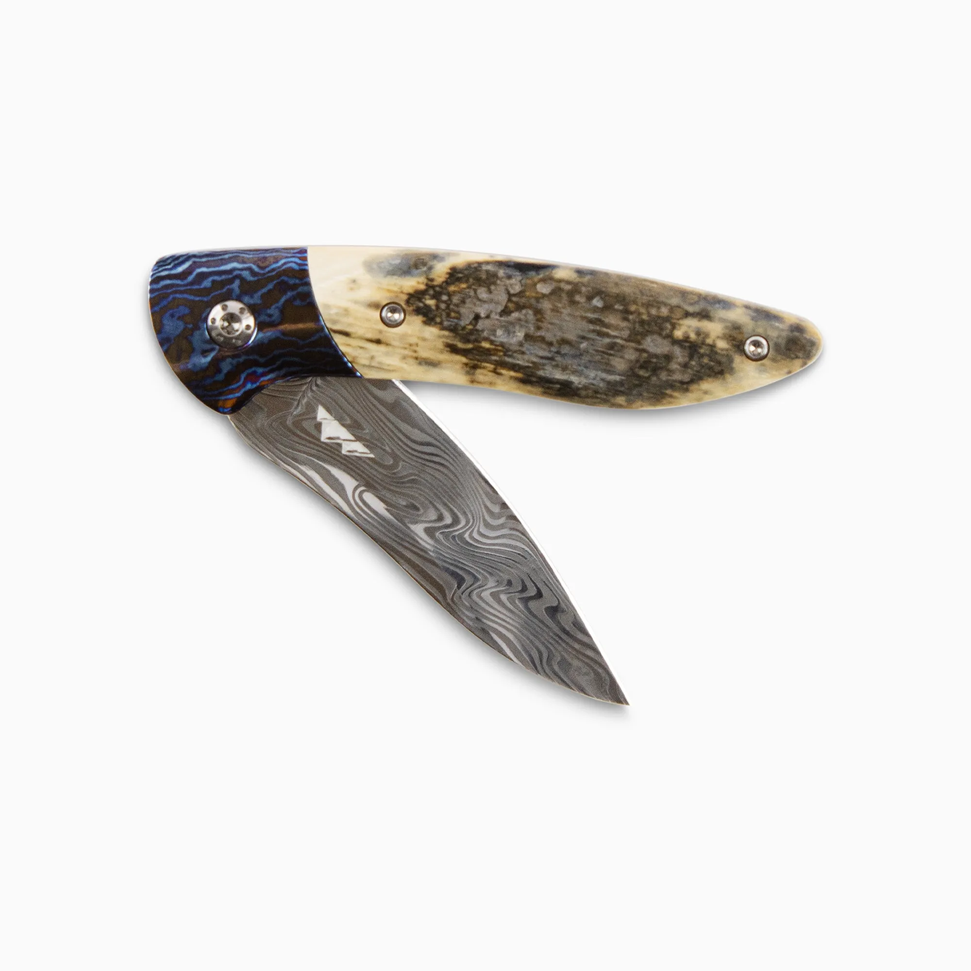 Glory Folder Semi-Custom #218 Mammoth Tusk - Timascus - Thor Damasteel