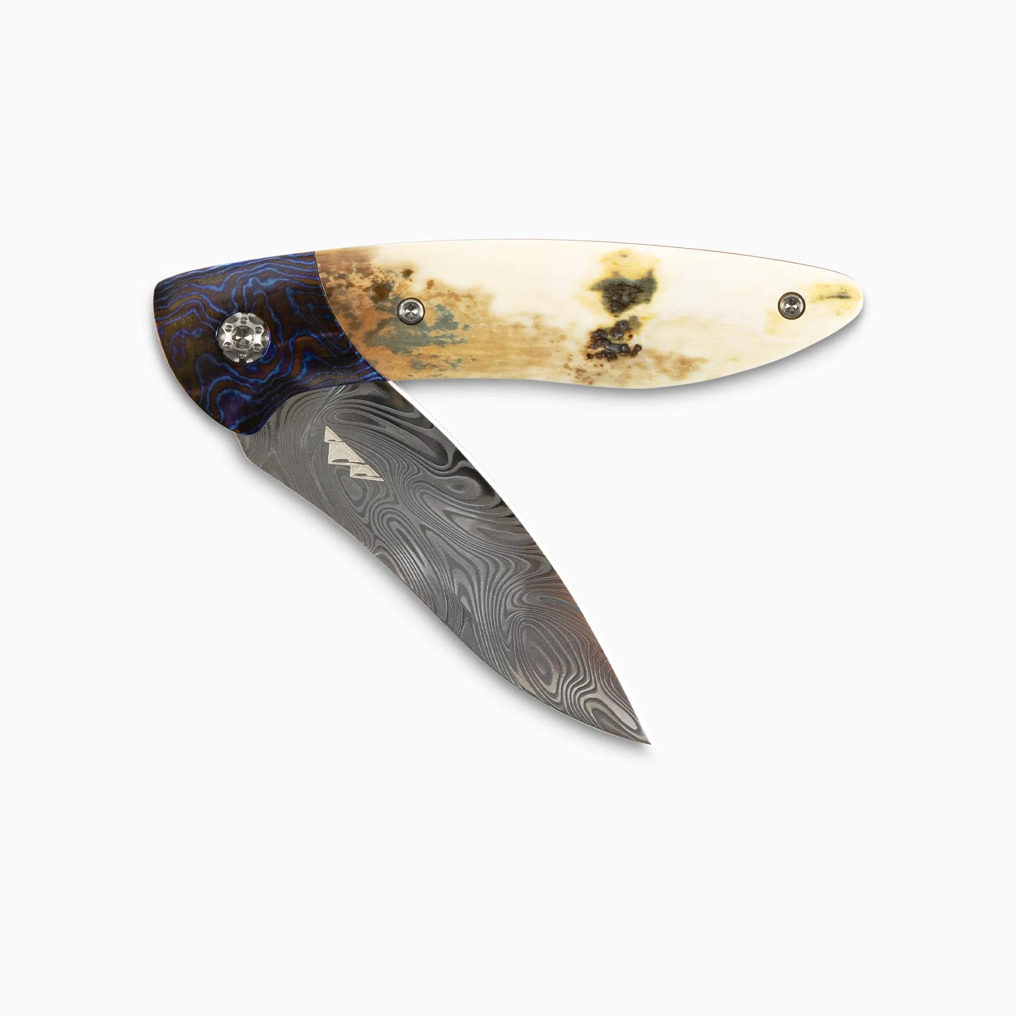 Glory Folder Semi-Custom #219 Mammoth Tusk - Timascus - Thor Damasteel