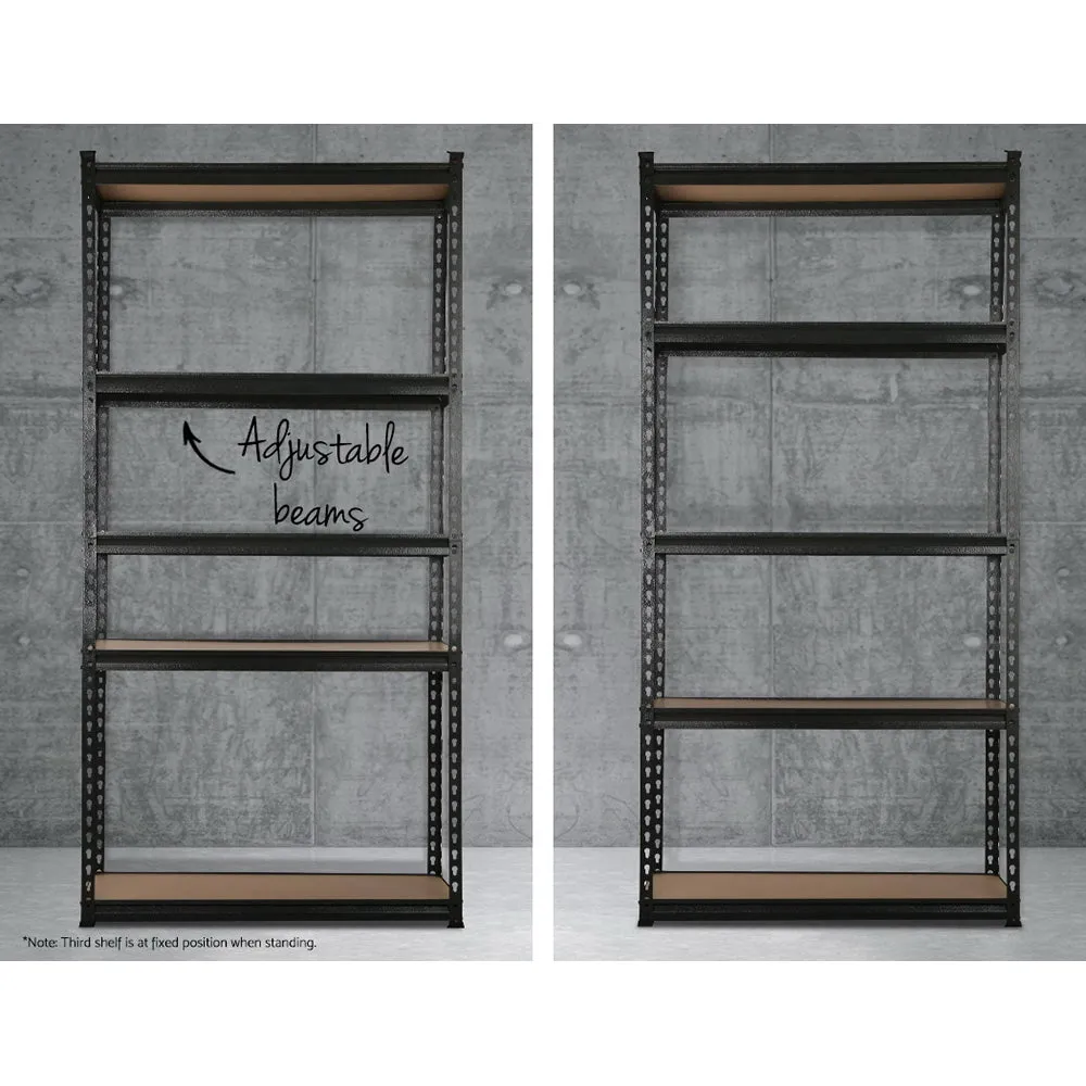 Heavy-duty 6 x Garage Shelving Units, Adjustable 750kg Capacity - Giantz