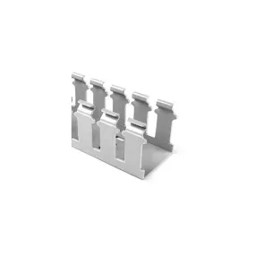 HellermannTyton 181-22023 Open Slot Wire Duct 2" x 2", Grey, 6FT