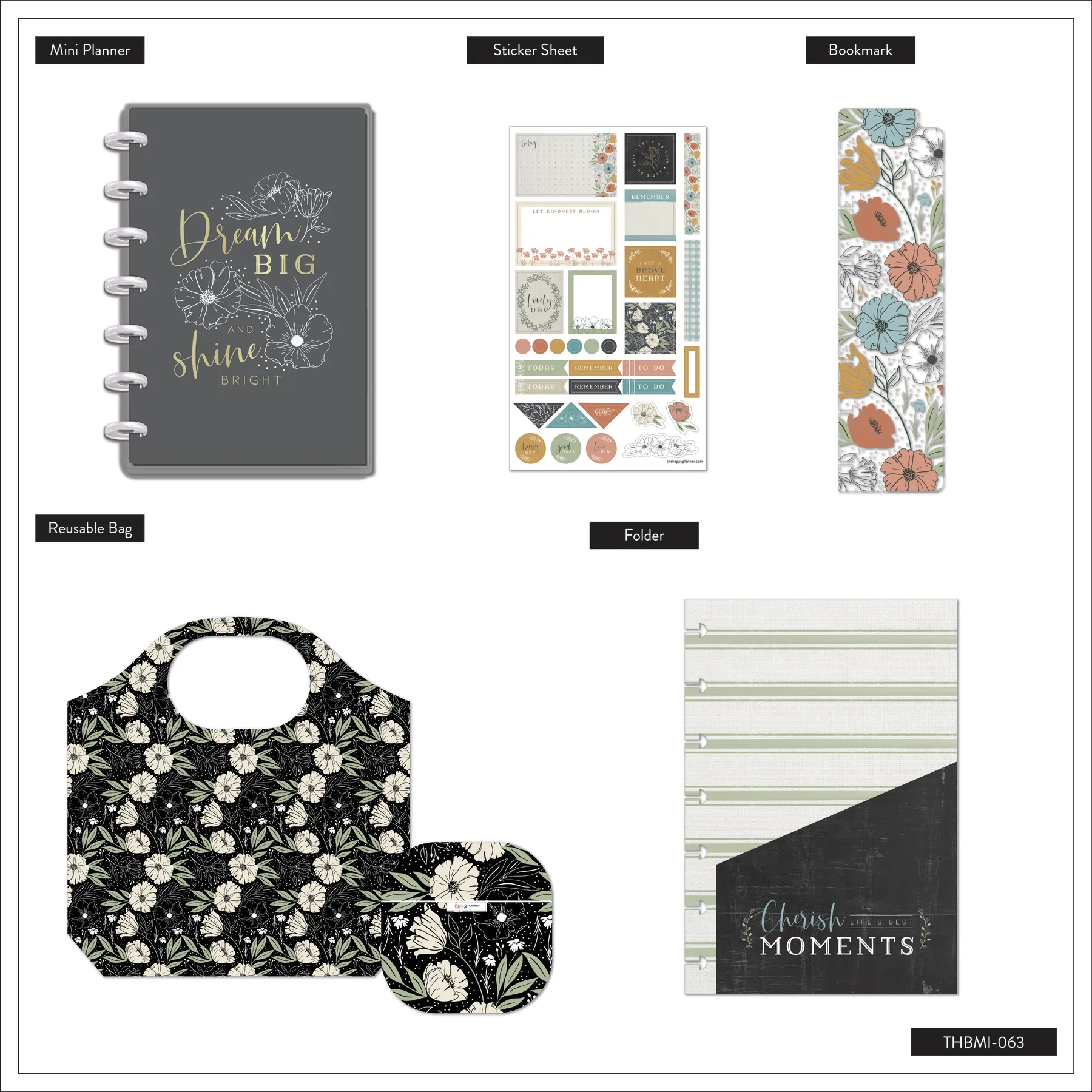 Homemade Happy - Mini On-the-Go Undated Planner Bundle