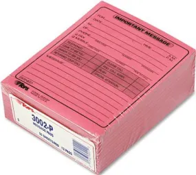 Important Message Pad' One-Sided' 4-1/4 X 5-1/2' 50/Pad' Dozen