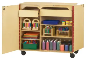 Jonti-Craft® Mega Supply Cabinet