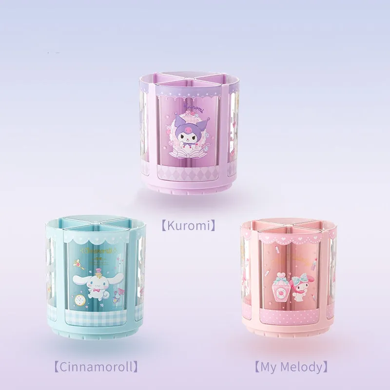 Kawaii Macron Sanrio Revolving Pen Holder