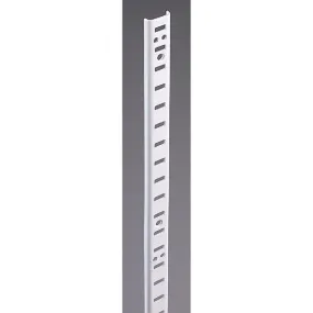 Knape & Vogt 255 Series 72 In. Zinc-Plated Steel Mortise-Mount Pilaster Shelf Standard