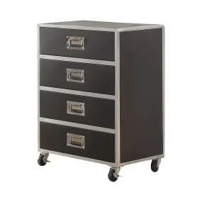 LeClair 4-Drawer Chest Black - 460285