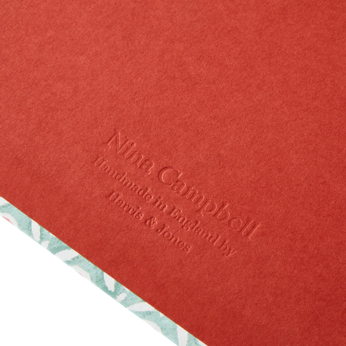 Lever Arch Folder Batik Dots Coral/Aqua