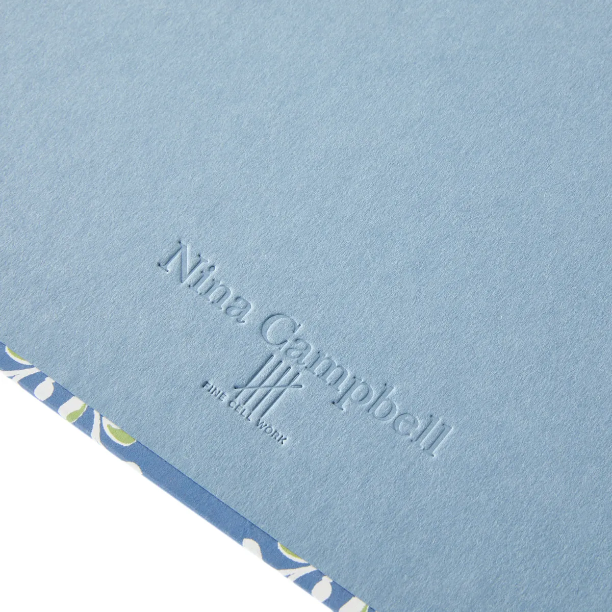 Lever Arch Folder Bud Trellis Blue