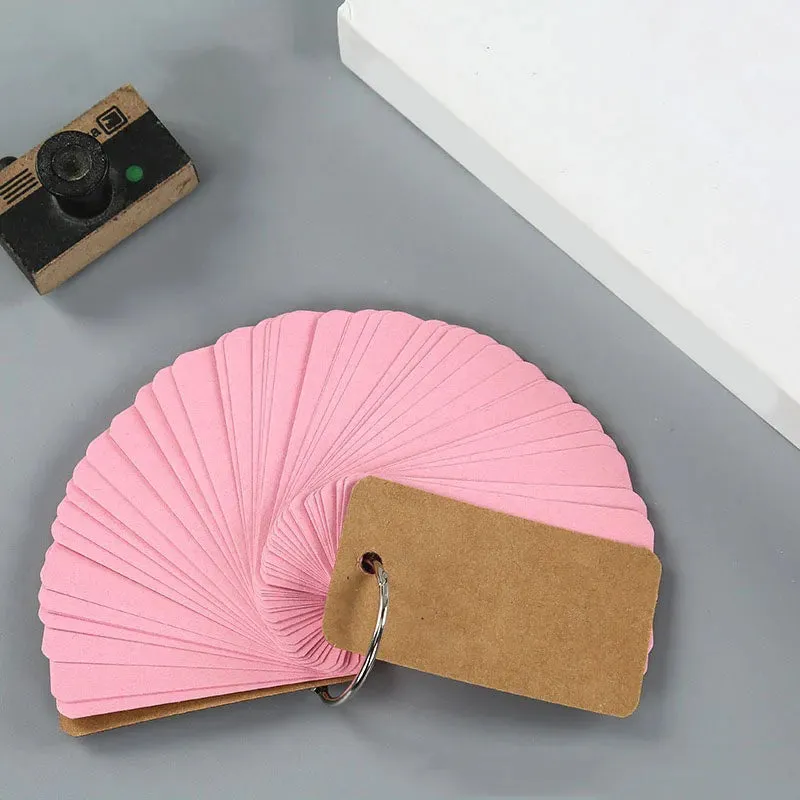 Loose-Leaf Blank Index Cards