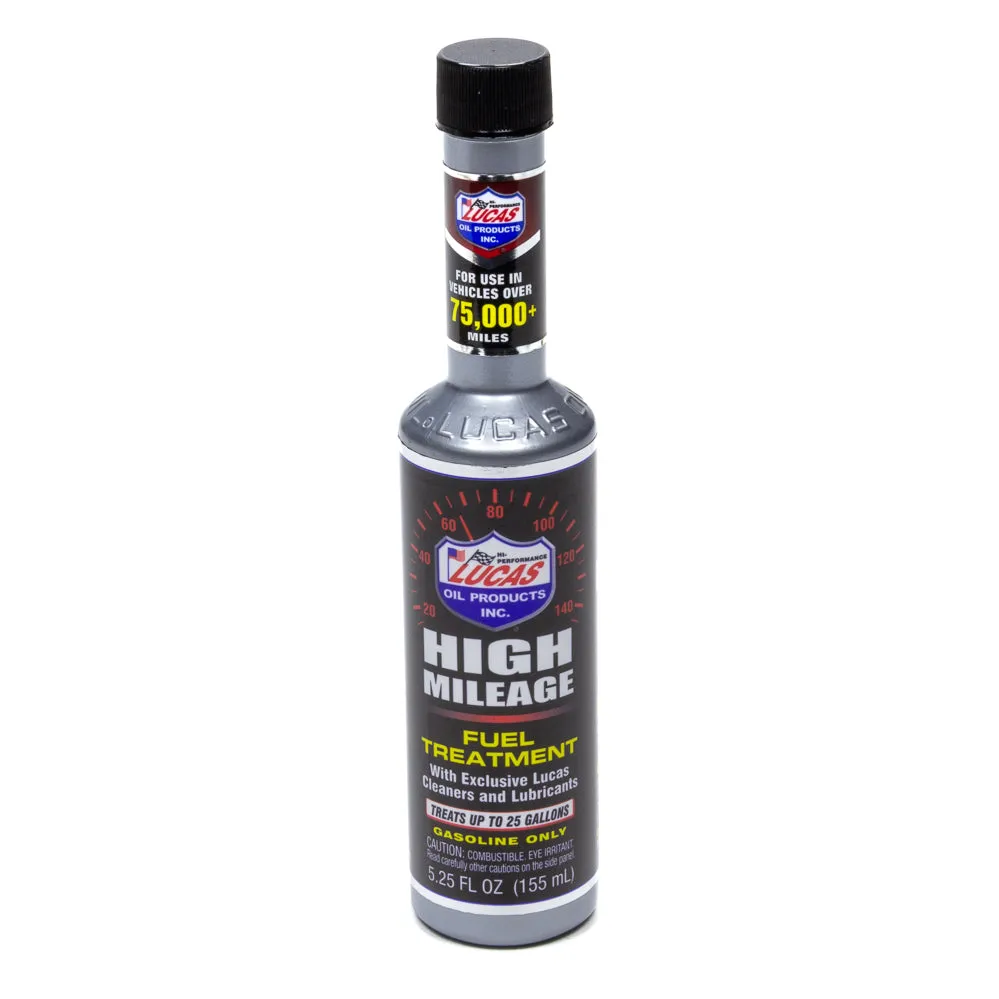 Lucas High Mileage Fuel Treatment 5.25 oz.