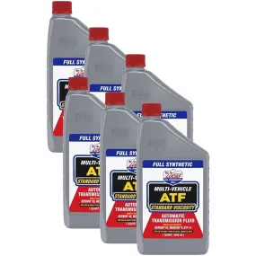 Lucas Oil Products Multi-Vehicle Transmission Fluid ATF Conventional 1 qt - Set of 6