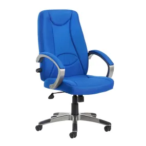 Lucca high back fabric managers chair