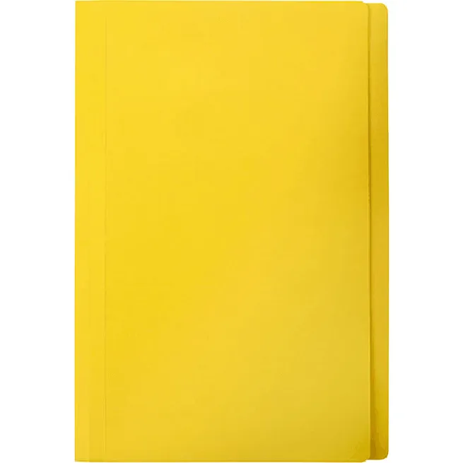Marbig Manilla Folder Foolscap Yellow Box 100 Document Paper Filing Files