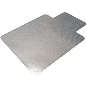 Marbig Tuffmat Chairmat Polycarbonate Keyhole 1200 X 1500Mm Clear